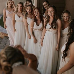 Bridesmaid dress, could also be used as an evening dress or a special occasion